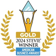 2024 Gold Stevie Award Logo